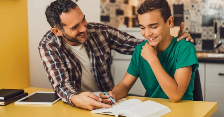 family support for child's learning disorder