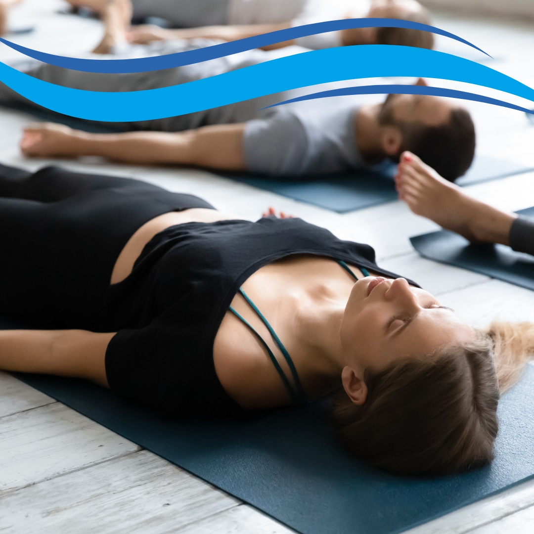 woman who is meditating